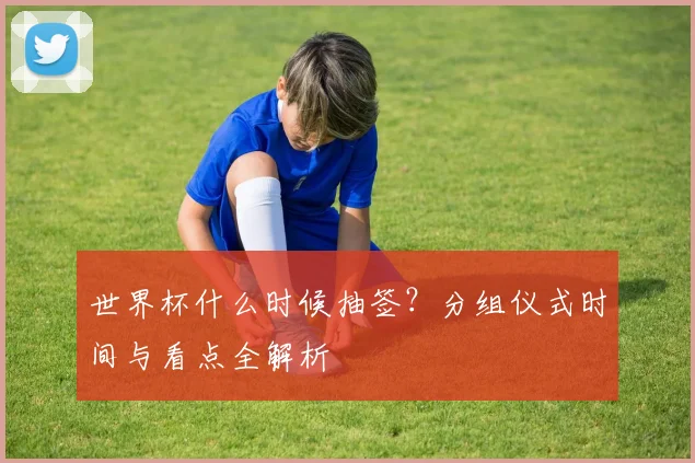 世界杯什么时候抽签？分组仪式时间与看点全解析